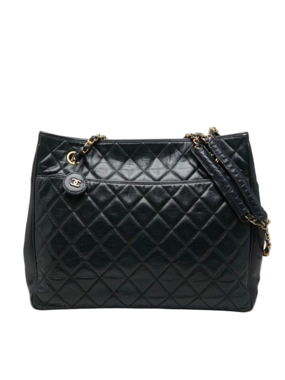 Chanel Quilted Chain Tote Shoulder - Picture 1 of 14